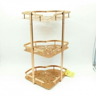 Nb1053-3 Nanbao tuhao gold three-layer angle aluminum frame