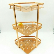 Nb1050-3 Nanbao three-layer tuhao gold aluminum corner frame diamond type