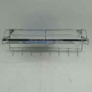 915 large single layer hook rack