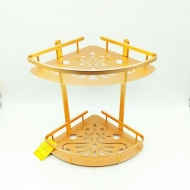 Nb1051-2 Nanbao fan-shaped double-layer tuhao gold aluminum corner frame 53.5 * 46 * 52 / 22kg