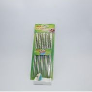 Five pairs of Fumei rib chopsticks * 44