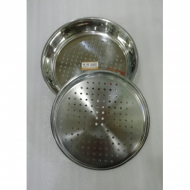 36cm sharp pierced steaming plate without ear