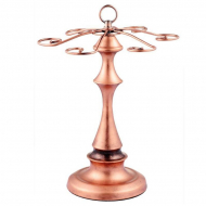 Bronze waist red wine cup holder