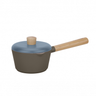 Amir ac0110004 16BN. BE Coffee cover + pot body blue Fusang wood warehouse milk pot 16cm