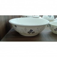 Bone China 10 inch smooth mouth
