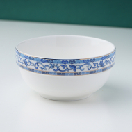 Bone China 4.5-inch edge protection bowl