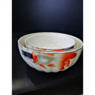 Bone china 5-inch pumpkin bowl