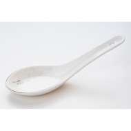 Bone china two needle spoon