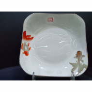 Bone china 8-inch Ruyi plate