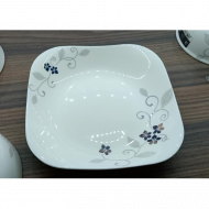 Bone china 7-inch Ruyi plate