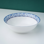 Bone china 7-inch bucket bowl