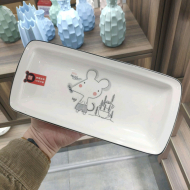 Bone China 10 inch sushi plate