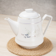 Bone porcelain Fengshun pot