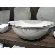 Bone China 11 inch double ear soup pot