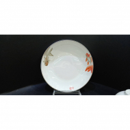 Bone china 6-inch fruit plate