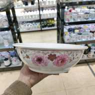 Bone China 10 inch smooth mouth