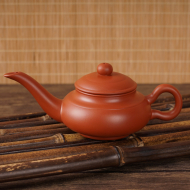 Ls Purple Sand Magic Lamp Ruyi pot long mouth