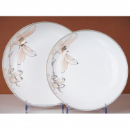 Bone china 9-inch fruit plate