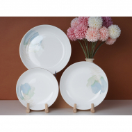 Tangshan bone china 9-inch rice plate / 40 pack