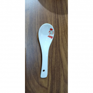 Bone china three bend spoon