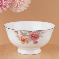 Bone China 4.5-inch high foot bowl
