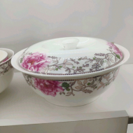 Bone china 9-inch pot