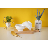 Bone China 4.5-inch high foot bowl