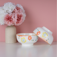 Bone china 5-inch Jinya bowl