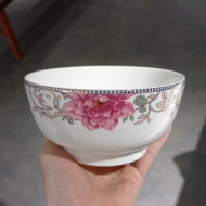 Bone china 6-inch salad bowl