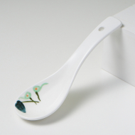 Bone china three bend spoon