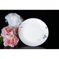 Bone china 6-inch monthly disc