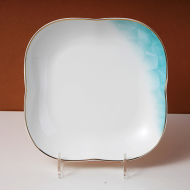 Tangshan Bone China 8.5-inch clover dish