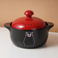 Matte black oil 2.5L health pot