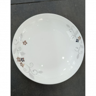 Bone china 8-inch fruit plate
