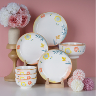 Bone china 8-inch Jinya bowl