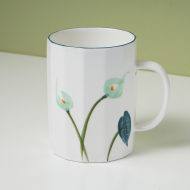 Hand drawn prismatic cup