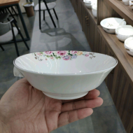 Bone china 6-inch bucket bowl