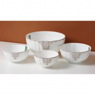 High bone china 8-inch pumpkin bowl