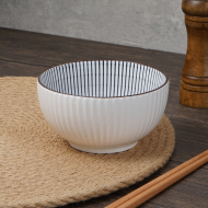 Qiangshun 8-inch vertical grain bowl