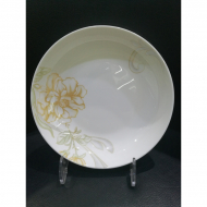 Bone china 8-inch fruit plate