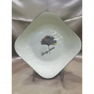 Bone china 7-inch Ruyi plate