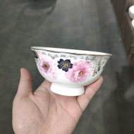 Bone China 4.5-inch high foot bowl