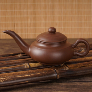 Ls Purple Sand Magic Lamp Ruyi pot long mouth