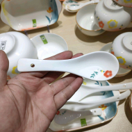 Bone china three bend spoon 800 pack