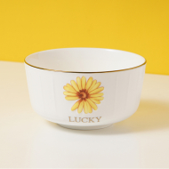 Bone china 5-inch Daisy bowl