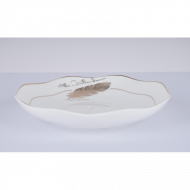 Bone china 8-inch loading plate