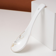 Bone china three bend spoon / box 100